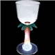 7 oz Light Up Novelty Stem Plastic Wine Glass