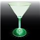 7 oz Light Up Standard Stem Plastic Martini Glass