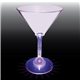 7 oz Light Up Standard Stem Plastic Martini Glass