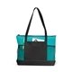 Select Zippered Tote - Turquoise