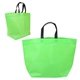 Promotional Two Tone Heat Sealed Nonwoven Shopper Tote