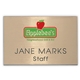 Promotional Hollywood Standard Name Badge 2 x 3
