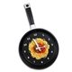 Promotional Frying Pan Clock With Spaghetti Graphic