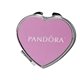 Promotional Heart Shape Metal Pill Box With Mirror