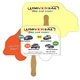 Promotional Truck Fast Fan - Paper Products - (2 Sides)