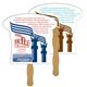 Promotional Mushroom Fast Fan - Paper Products - (2 Sides)