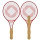 Promotional Racket Fast Fan - Paper Products - (2 Sides)