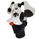 a white dog headband - paper products