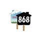 a white house auction sandwiched hand fan full color - paper products
