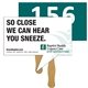 a white thought caption auction sandwiched hand fan full color - paper products
