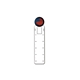 a white ball top paper bookmark - paper products