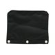 a black fabric school pouch