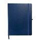 aerial view a navy promotional custom tuscany(tm) large soft cover journal notebook, image 1 of 4