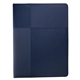 aerial view a navy leeman duo - textured tuscany(tm) padfolio, image 1 of 4