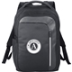 aerial view a black vault rfid security 15 computer backpack, image 1 of 10