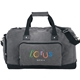 aerial view a gray field co.(r) hudson 21 weekender duffle bag, image 1 of 11