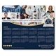 Promotional 1/16 DuraTec Base + Vynex Surface Mouse Pad, 1/16 x 7 1/2 x 8