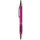aerial view a berry purple vienna vibe click - action metal ballpoint pen, image 1 of 2