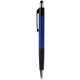 aerial view a blue mardi gras(r) touch stylus pen, image 1 of 2