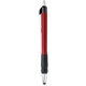aerial view a garnet red maxglide click(tm) metallic stylus pen (pat d712, 479), image 1 of 2