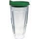 a forest 24 oz thermal dual walled travel tumbler - white printed insert