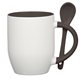Promotional 11 oz Full Color Stoneware Spooner Mug