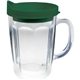 a forest 14 oz thermal dual walled travel mug - embroidered emblem