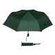 aerial view a hunter green horizon 44 arc auto open + close portable umbrella, image 1 of 2