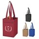 Promotional Non - Woven 4 Bottle Wine Tote Bag