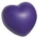 aerial view a purple heart squeezie stress ball reliever, image 1 of 2