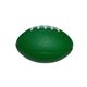 aerial view a green football stress ball, image 1 of 3