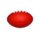aerial view a red football stress ball, image 1 of 3