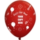 a happy new year 11 crystal latex wrap balloons