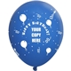 a happy birthday 11 crystal latex wrap balloons