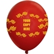 a racing 11 crystal latex wrap balloons