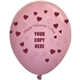 a valentine's day 11 crystal latex wrap balloons