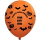 a happy halloween 11 crystal latex wrap balloons