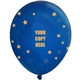 a stars 11 crystal latex wrap balloons
