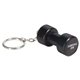Promotional Dumbbell Key Chain Black - Stress Relievers