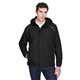aerial view a black 703 core365 mens tall brisk insulated jacket - all, image 1 of 7