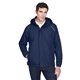 aerial view a classic navy 849 core365 mens tall brisk insulated jacket - all, image 1 of 7