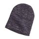 aerial view a navy/gray big accessories ribbed marled beanie - all, image 1 of 2
