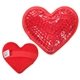 Promotional Plush Heart Hot / Cold Pack