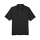 aerial view a black devon jones - mens drytec20(tm) performance polo - all, image 1 of 6