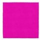 aerial view a hot pink microfiber cleaning cloth, image 1 of 2