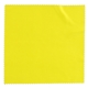 aerial view a yellow microfiber cleaning cloth, image 1 of 3