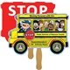 Promotional Bus Fast Fan - Paper Products - (2 Sides)