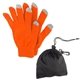 Promotional Touch Screen Gloves In Pouch