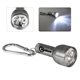 Promotional 6- LED Flashlight W / Metal Carabiner