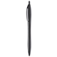 Promotional Black Hourglass Shaped Click Pen